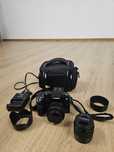 Panasonic Lumix G7 cu obiectiv 14-42mm F3.5 si 25mm F1.7