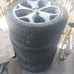 Vand 4 roti ford 235/45 R18 sau schimb cu drujba