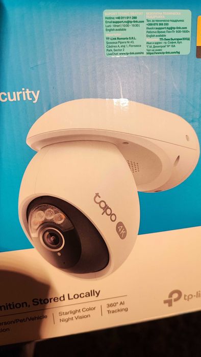 cameră supraveghere Tapo  C560WS 8mp 4K nouă garanție