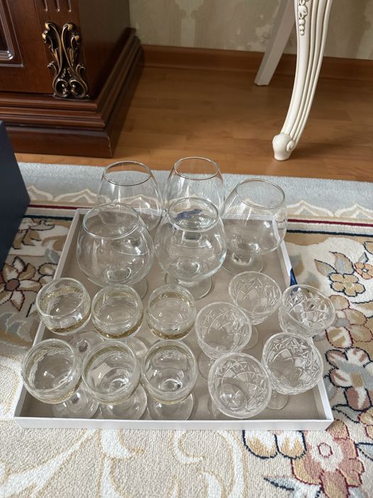 Продам бокалы и рюмки