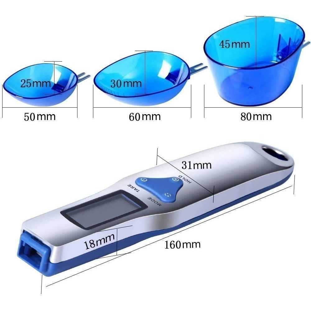 SP02 3В1 цифрова кухненска мерителна лъжица 500гр