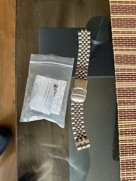 Jubilee мека верижка за часовник 18мм