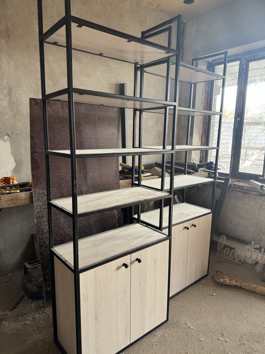 Новые шкафы в стиле лофт