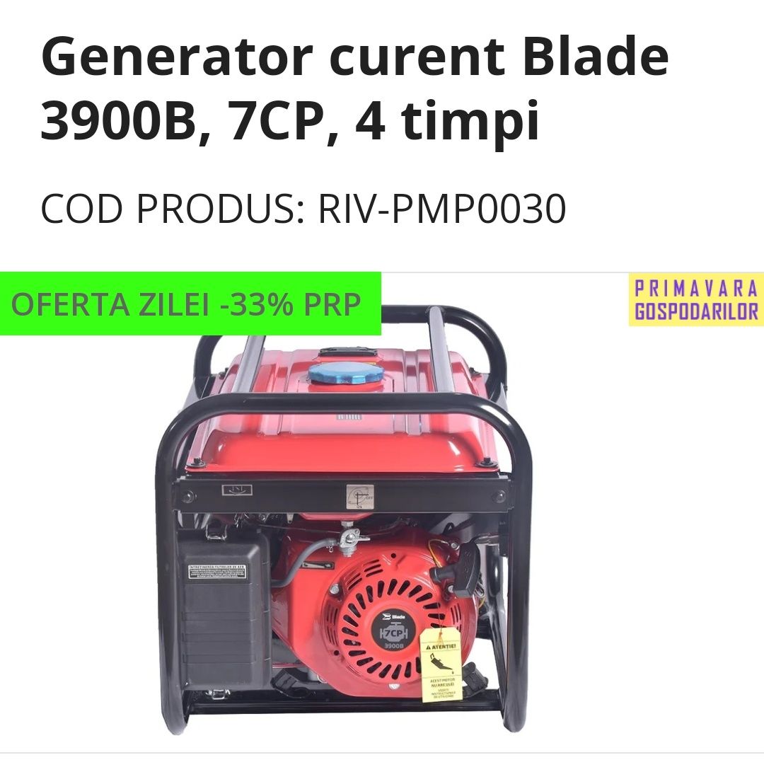 Generator curent 2600 w