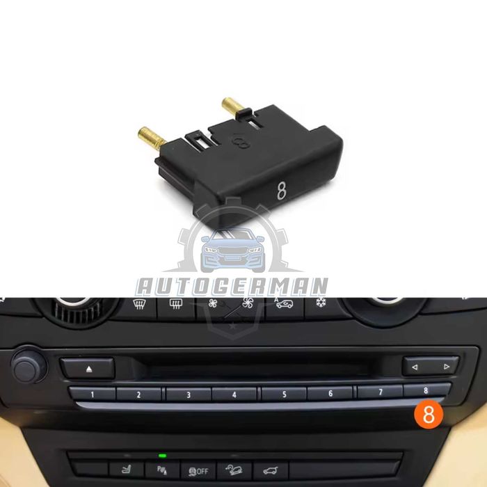 БМВ Е70 копчета за радио 10 бр за bmw X5 е70 X6 е71 бутони за cd радио