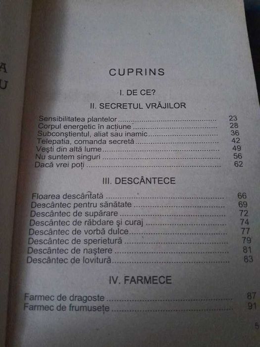 RARA Carte de vraji,Jocul cu focul,farmece,descantece,desfaceri,1993