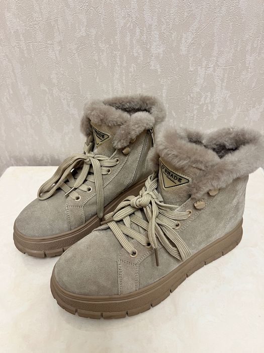 Ботинки женские зимние Oshade . Новые, натуральная замша
