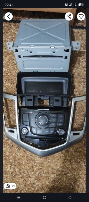 Штатная магнитола Шевроле круз