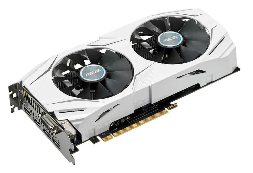 Видео карта GPU Asus Dual GTX 1060 3GB GDDR5 DP/DVI/HDMI