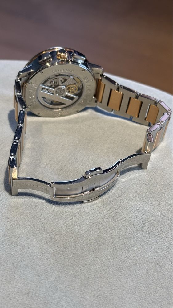 Ceas automatic Bulgari BVLGARI Chronograph Nr. ref. BB41BSPGDCH