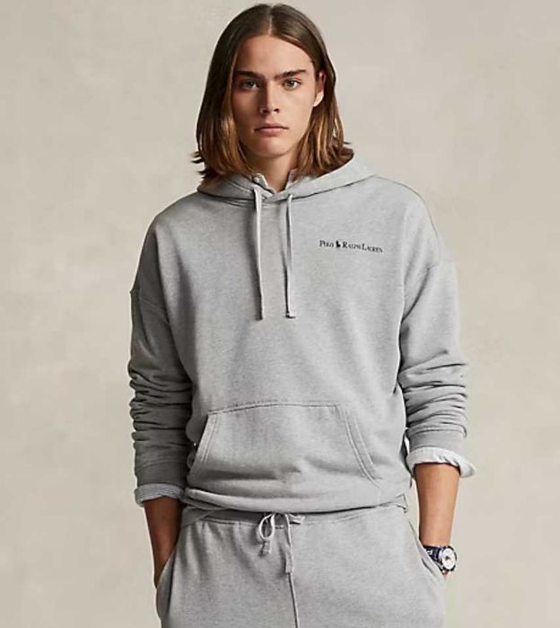 НОВ оригинален сив памучен суичър POLO RALPH LAUREN размер L от САЩ