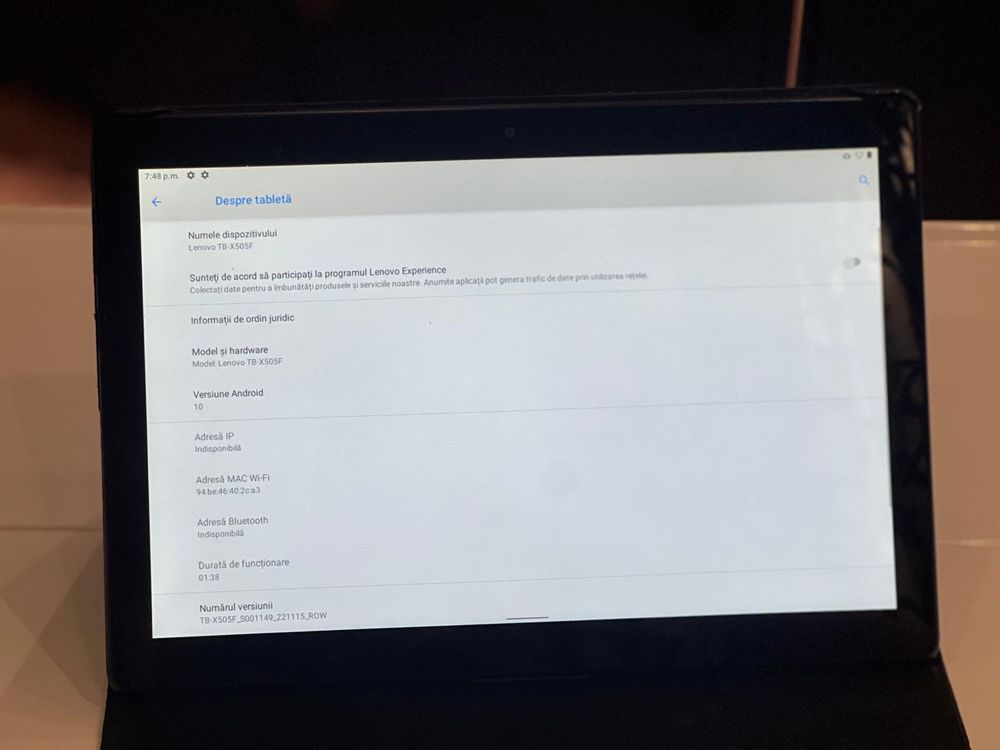 Lenovo Tab M10 32GB quad-core Husa