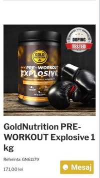 GoldNutrition Pre-Workout explosive