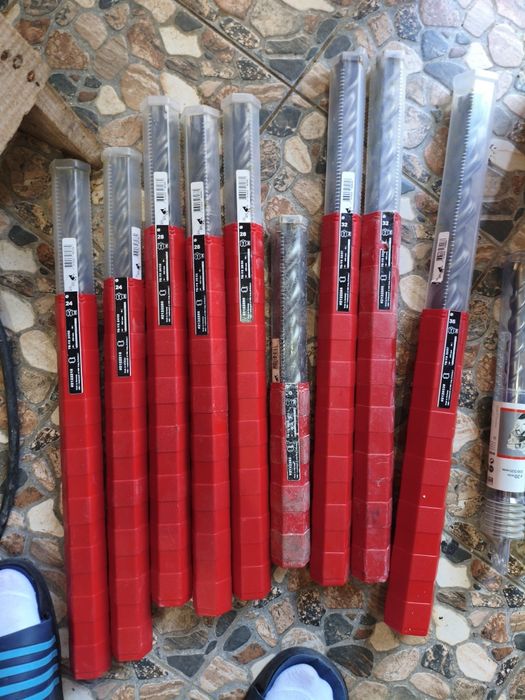 Burghie Hilti noi, SDS PLUS SI SDS MAX
6x100- 25 lei buc