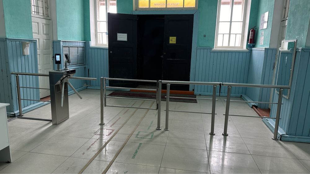 Турникет Монтаж Скуд Биометрия Карточка