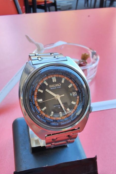 Seiko automatic World Time Gmt. Servisat