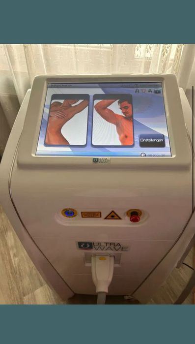 Ultrawave Dioden laser epilare definitivă din Germania 20Mil impulsuri