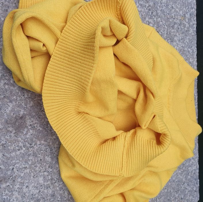 Pulover bumbac guler rotund