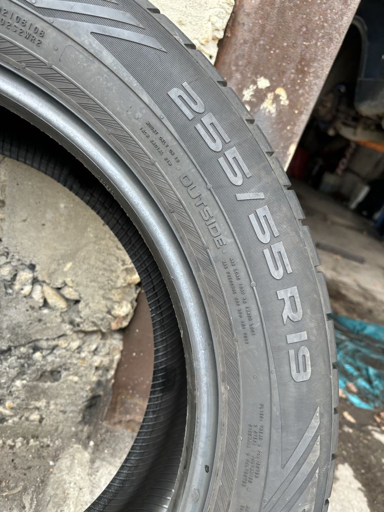 255/55/19 Nokian и Bridgeston 2 бр 2022