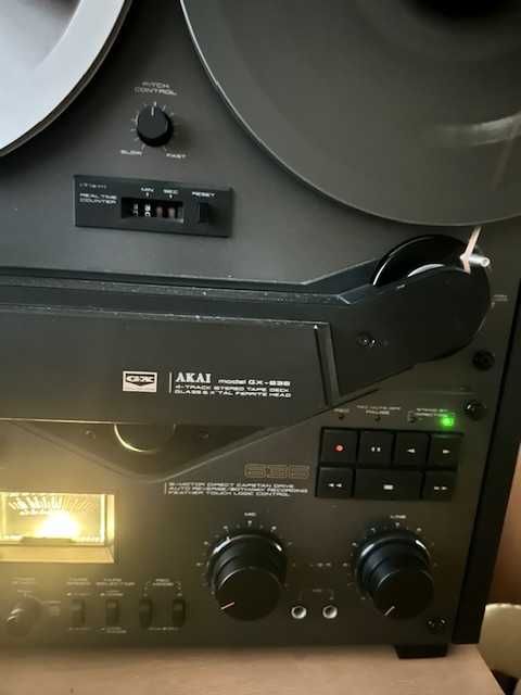 Magnetofon AKAI GX-636, black