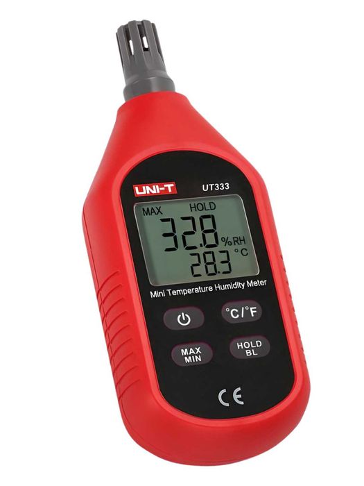 Измеритель влажности и температуры. Диапазон 0–100%RH, -10+60С