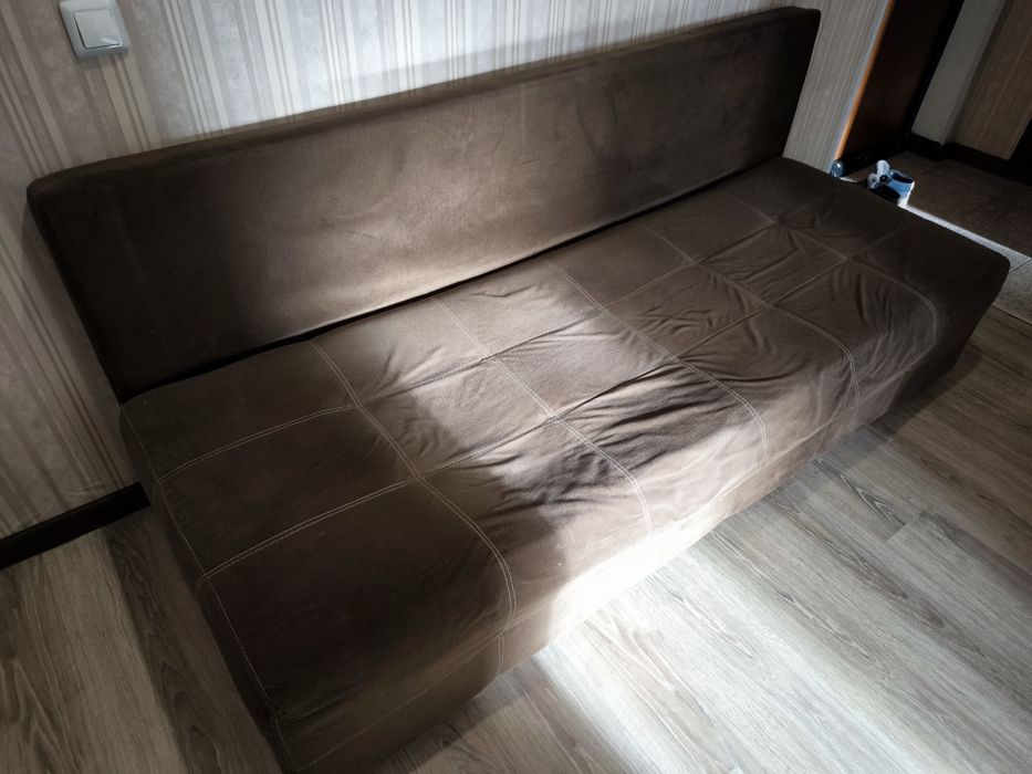 Софа коричневая 200/120