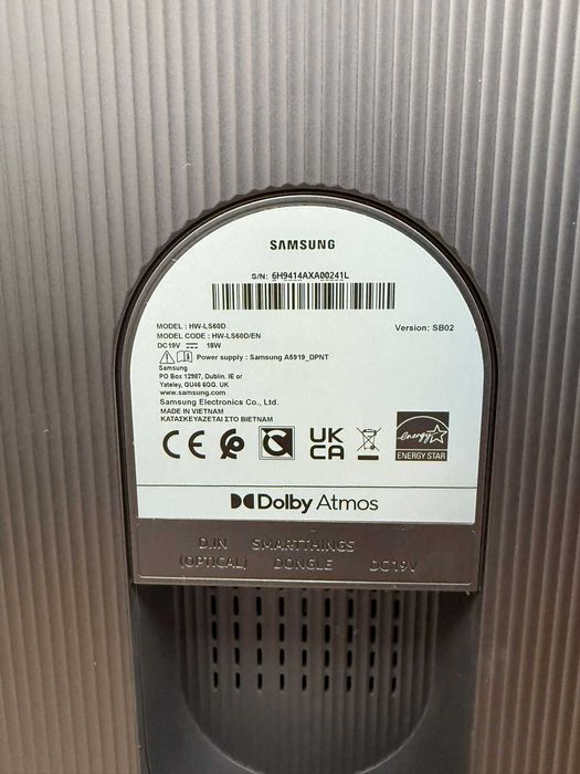 Boxa Wi-Fi Music Frame HW-LS60D, 2.0, 120W, Bluetooth, Negru