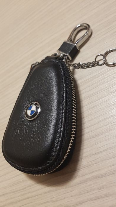 Port cheie bmw hand made piele naturală