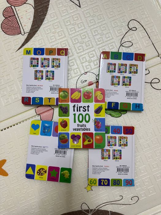 Bolajonlar uchun ilk  100ta so’z kitobi