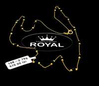 Bijuteria Royal lanț din aur 14k 2.73 gr