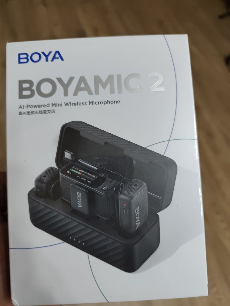 boya mik 2 петличные микрофоны боя