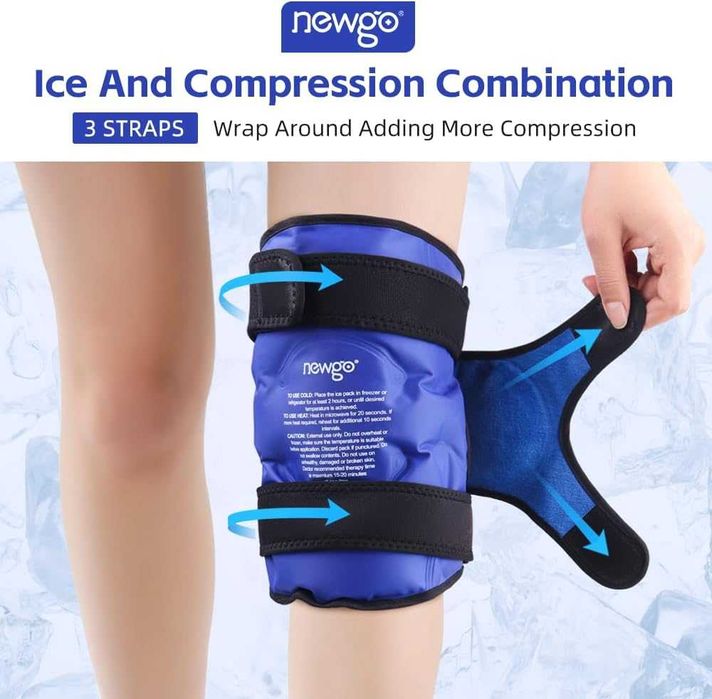 Genunchera/cotiera cu Gel (ICE) , NEWGO, imp Germ, REDUS de la 180 RON