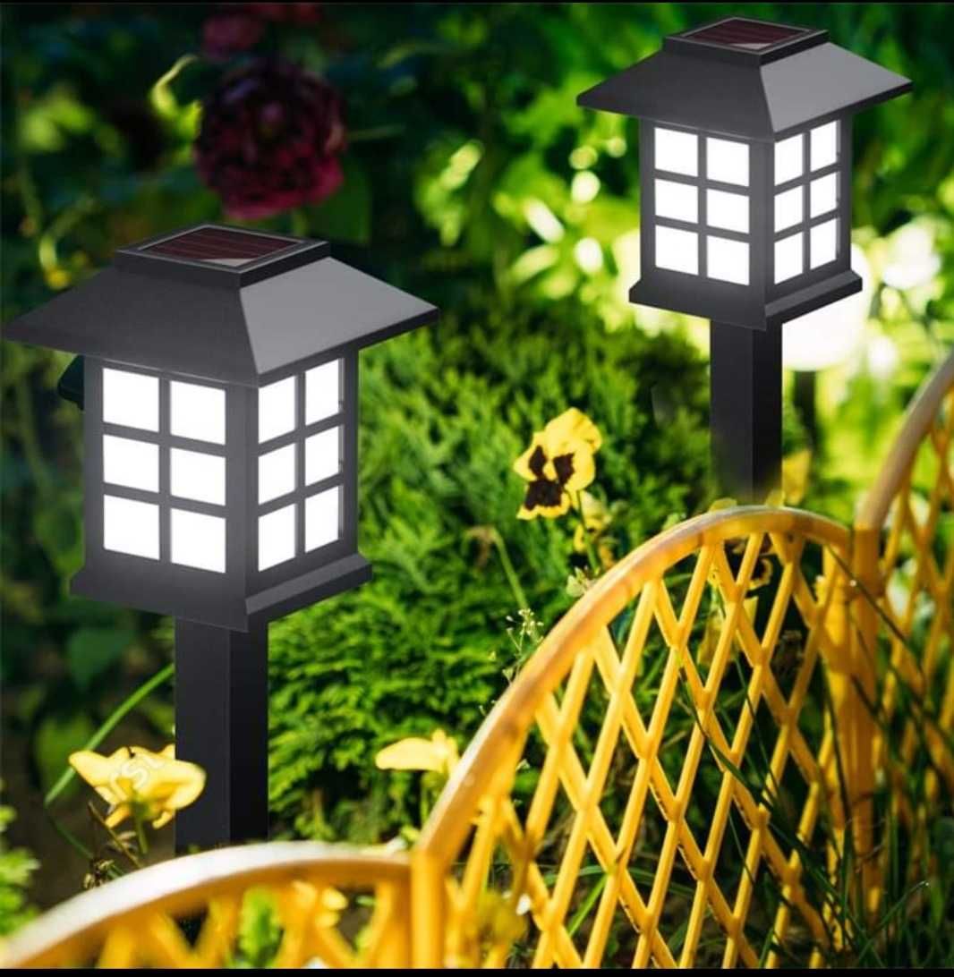 Комплект от 6 бр. соларни LED лампи за двор и градина