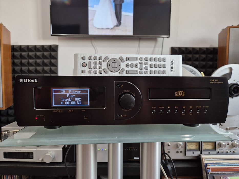 Block Audio CVR 100 Receiver All in One High End internet Dab Usb