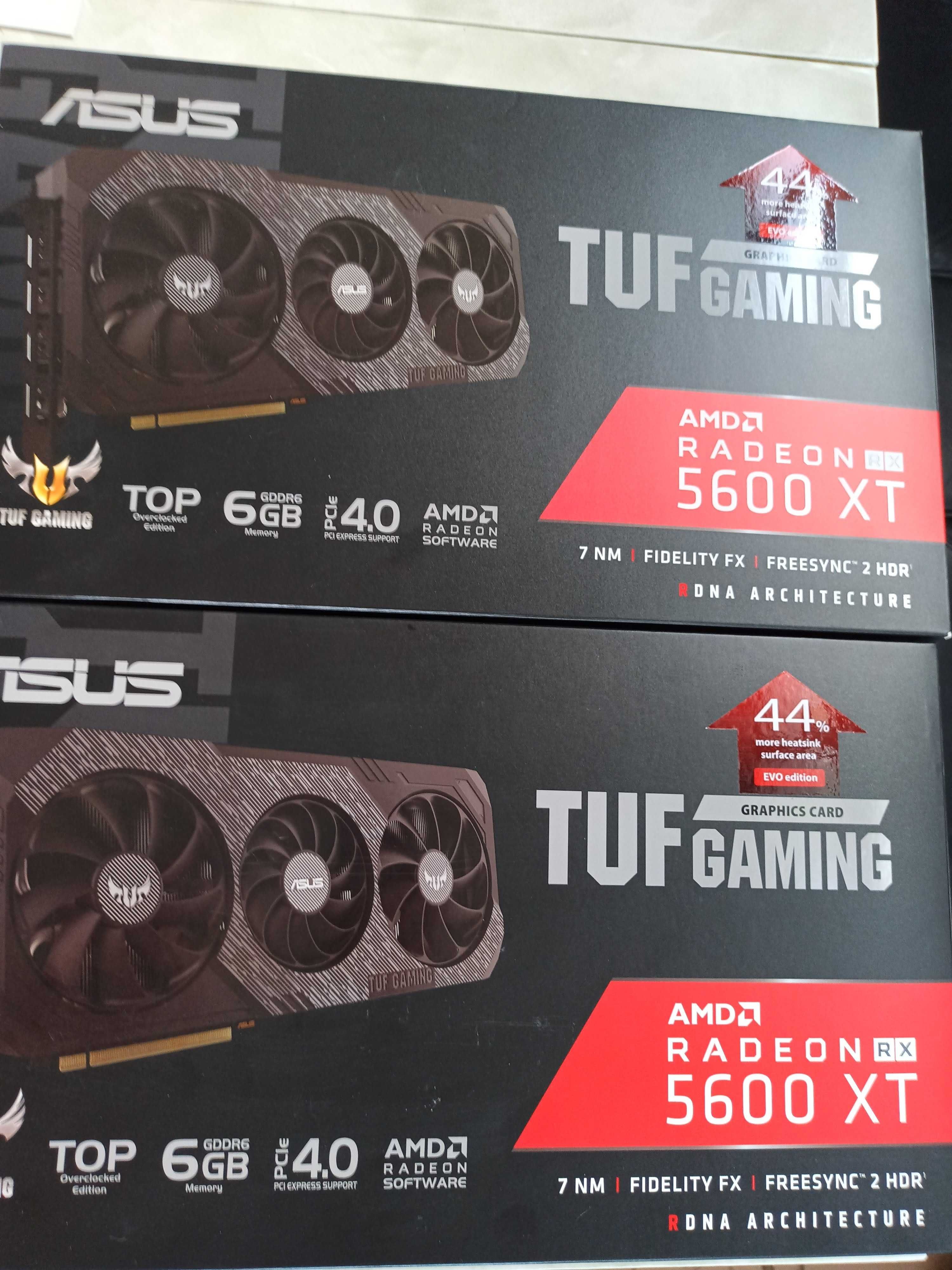 ASUS RX 5600 XT TUF EVO като нови!