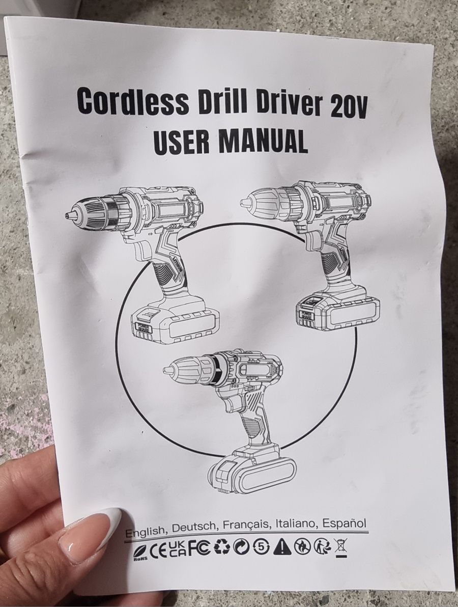 Акумулаторен винтоверт Cordless drill 20v