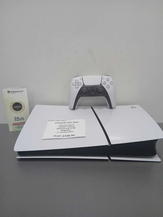(AG46) Consola Sony PS5 slim digital B.3974 Garantie 2 ani