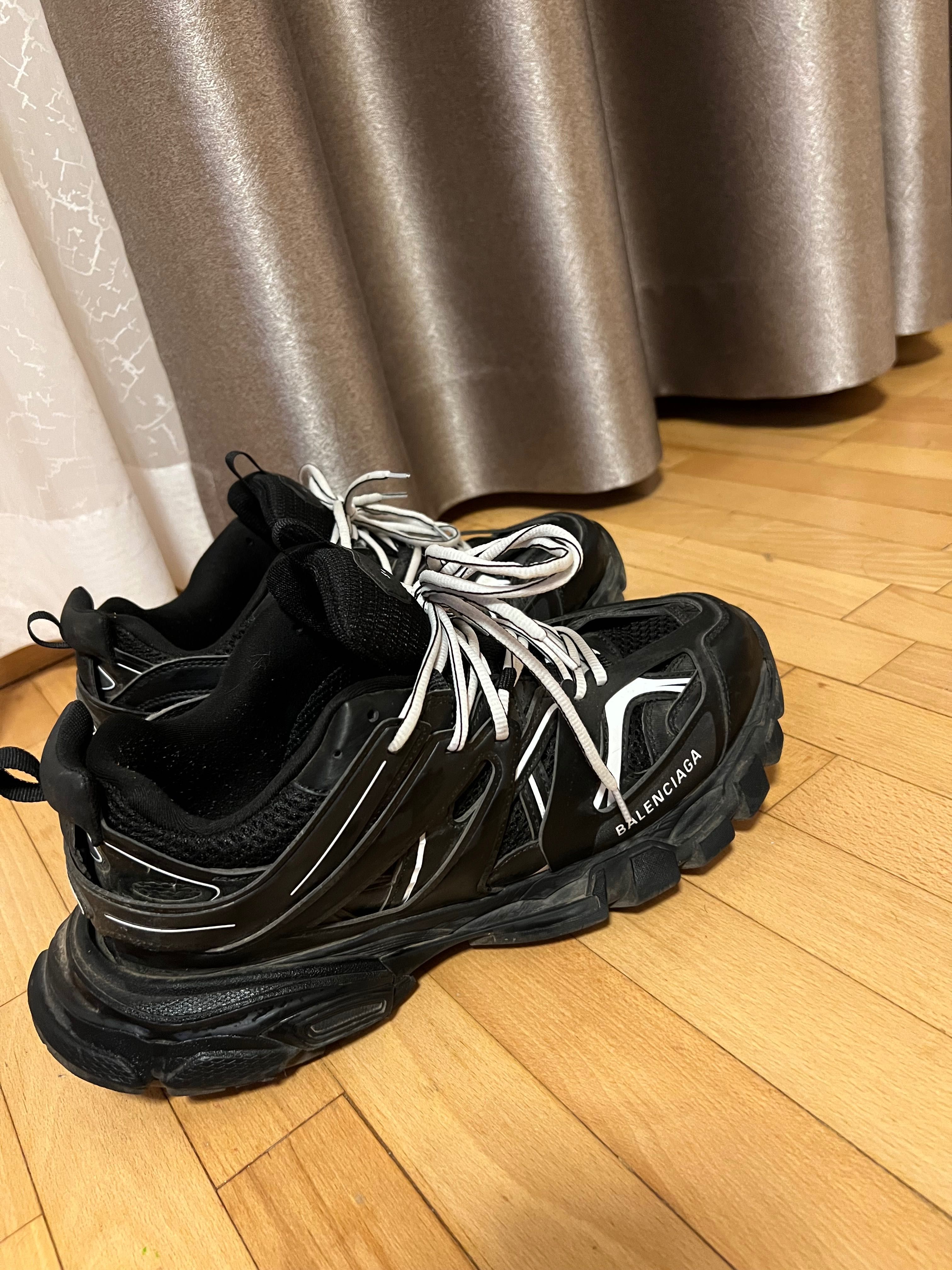 Balenciaga Track Black and White