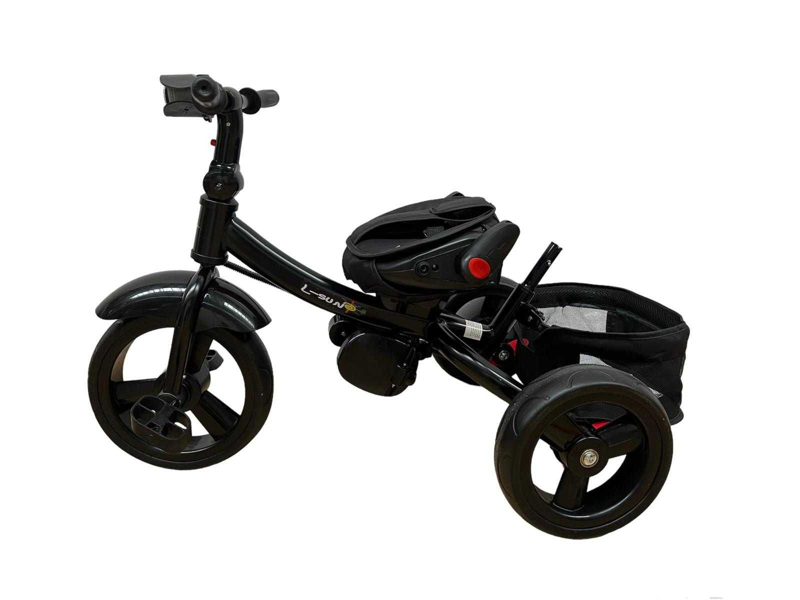 Tricicleta Go Kart cu scaun reversibil si pozitie de somn , albastru