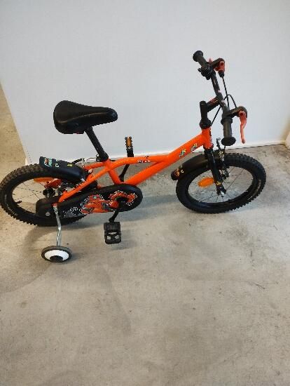 Bicicleta Btwin 16" robot - produs resigilat - (SecondHand) Decathlon