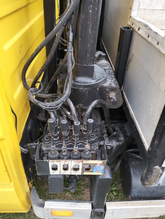 Vw Lt 35 basculabil cu macara