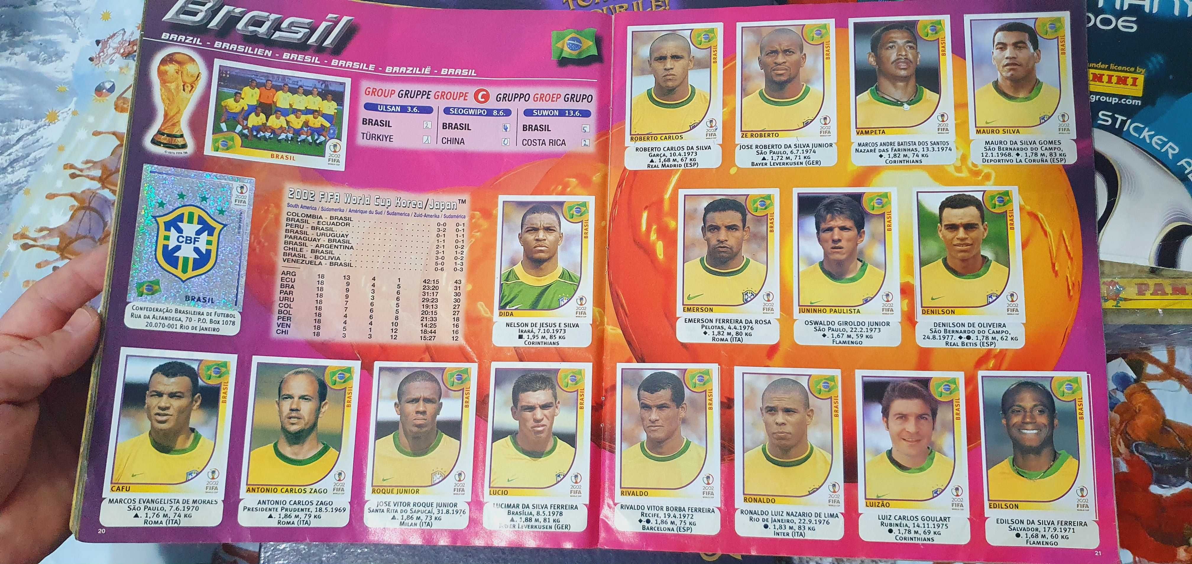 Panini World Cup 2002 COMPLET