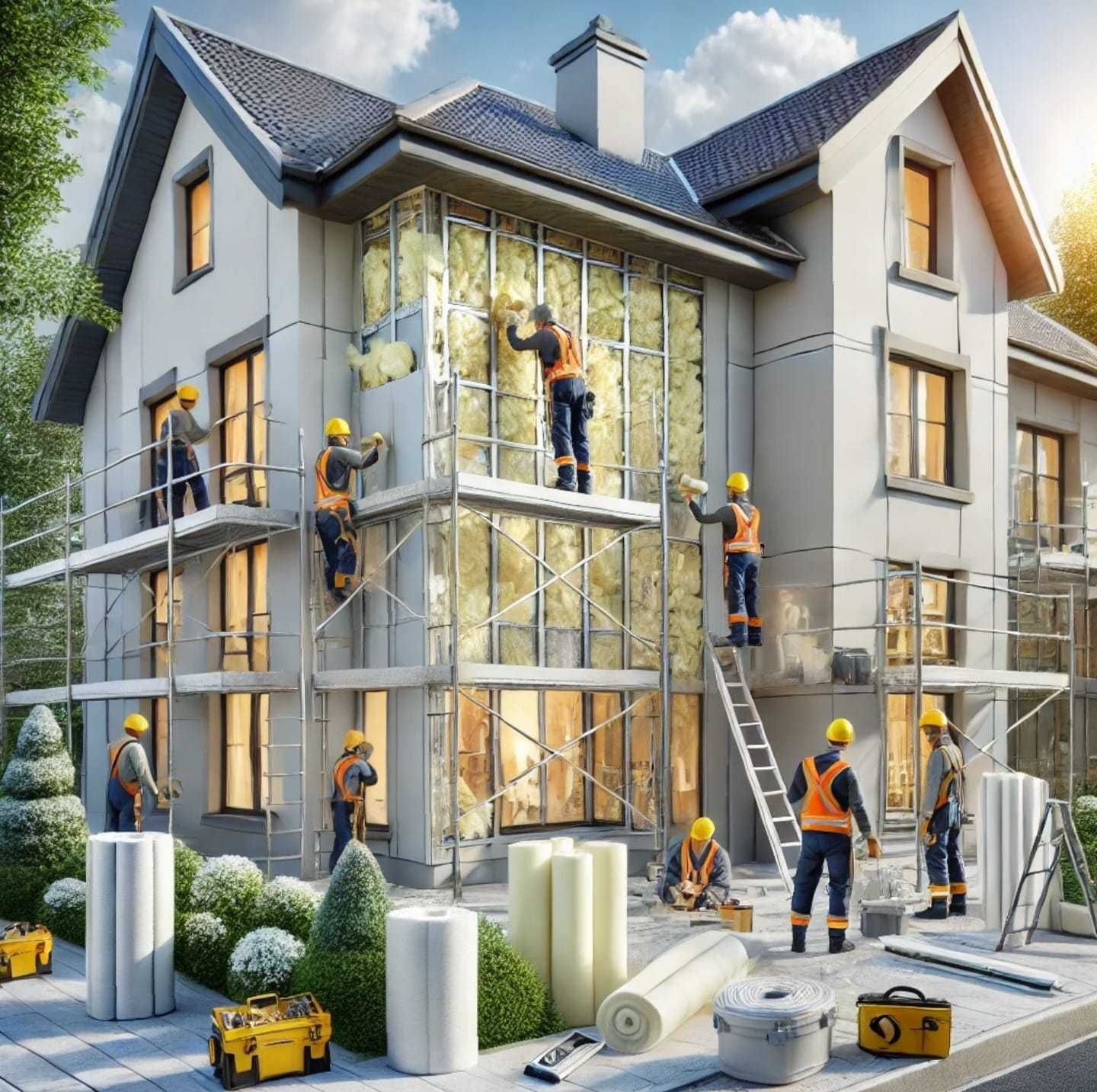 Renovări și placări fațade - Totul pentru o casă eficientă !