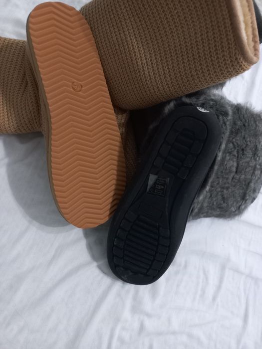 Ghete iarnă cu blană.