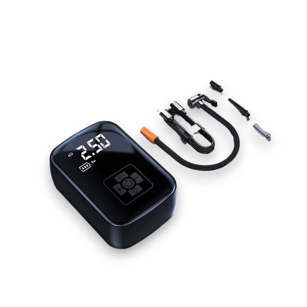 Compresor moto auto portabil reincarcabil 100w wireless 150PSI
