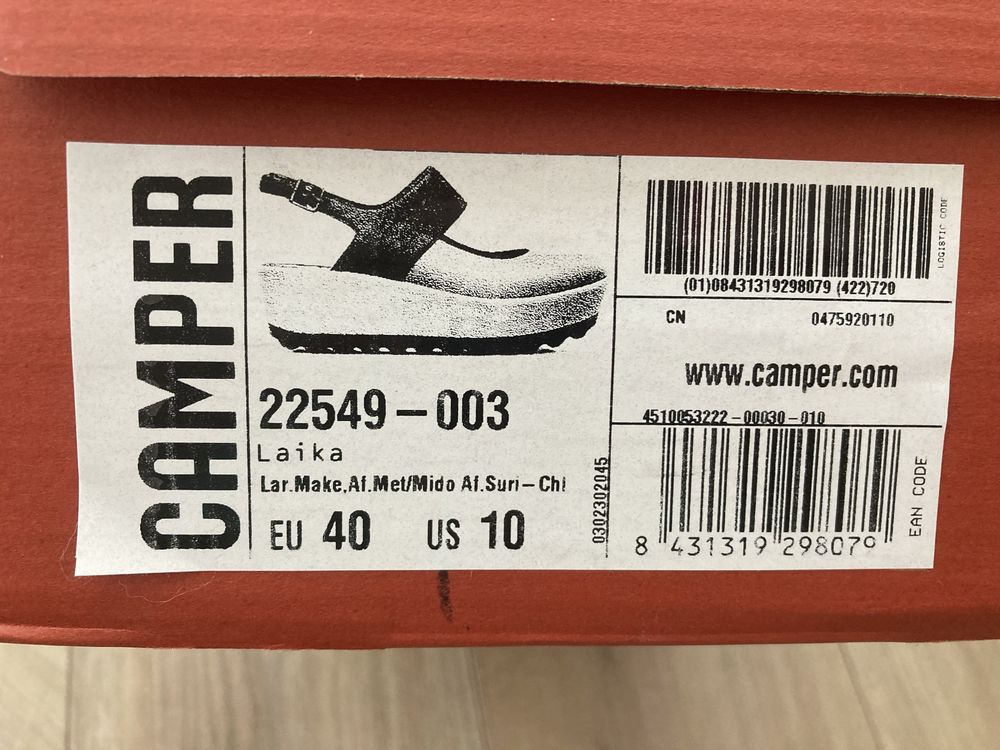 Дамски сандали Camper, модел Laika