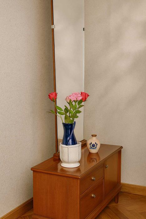 Toaleta oglindă cristal, foarte clară  – piesă de calitate superioară