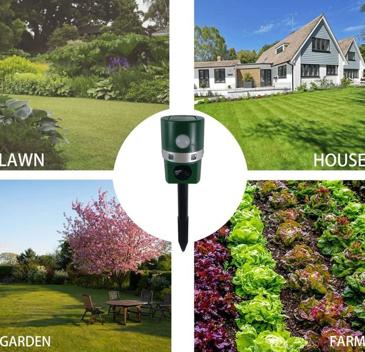 Соларен уред против къртици, змии, сляпо куче, мишки и др.