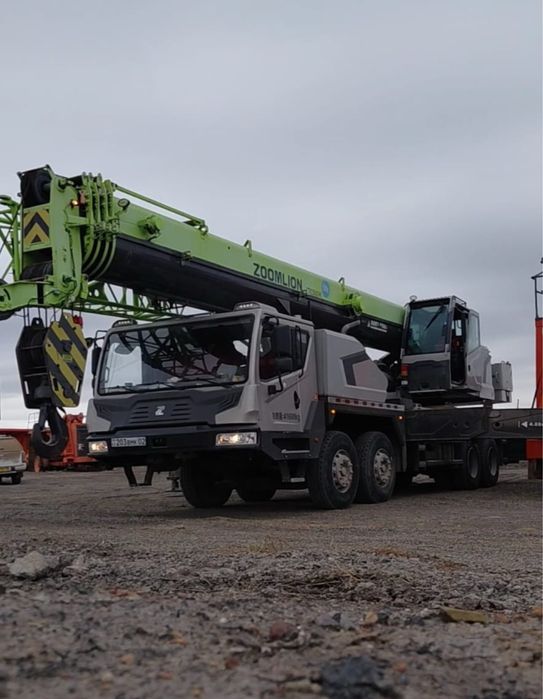 Услуги автокрана 50 тонн. Zoomlion. Зумлион. Автокран
