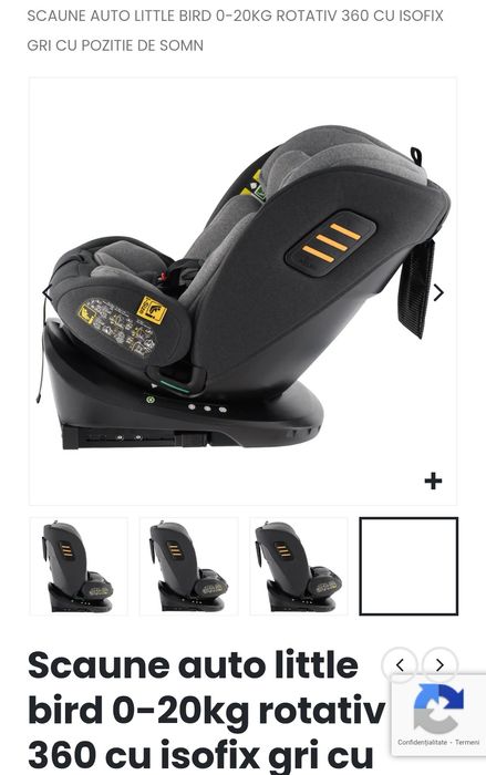 Vând scaun auto copii nou